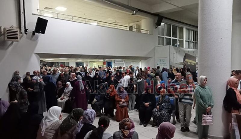 Sakarya hac kafilesi dualarla uğurlandı