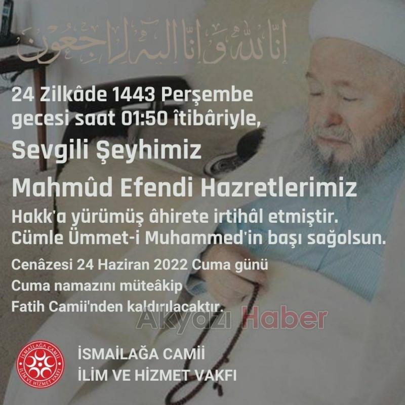 Mahmut Ustaosmanoğlu hayatını kaybetti