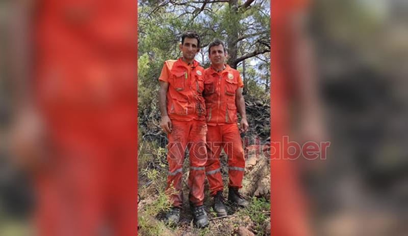 Akyazı ekibi Marmaris'te desteği sürdürüyor