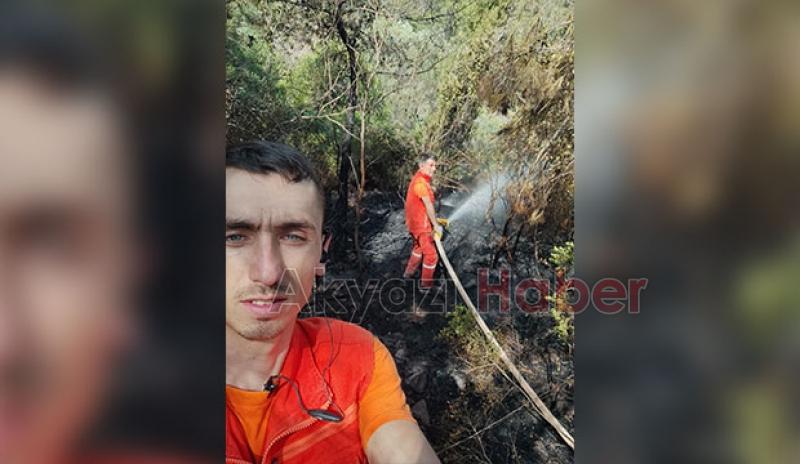 Akyazı ekibi Marmaris'te desteği sürdürüyor