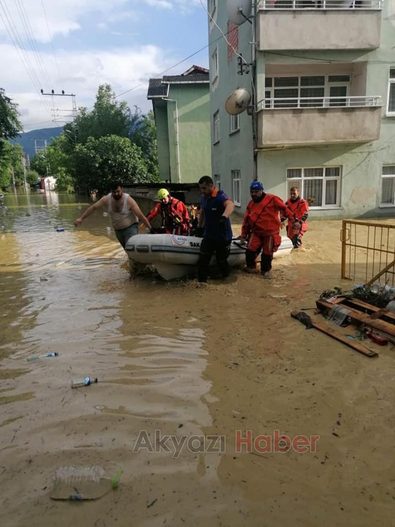 Sakarya AFAD Selin vurduğu Gökçebey'de