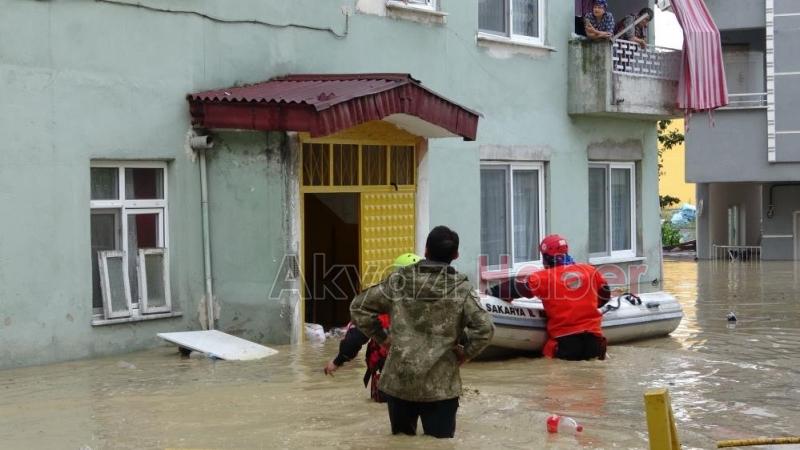 Sakarya AFAD Selin vurduğu Gökçebey'de