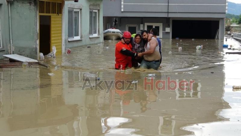 Sakarya AFAD Selin vurduğu Gökçebey'de