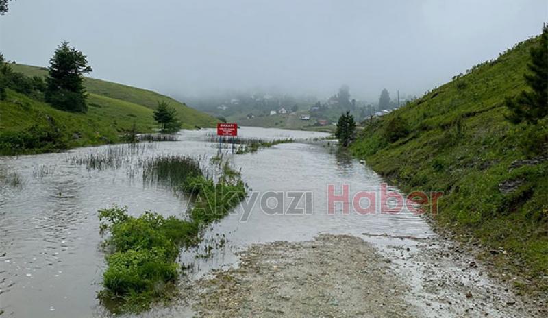 Sultanpınar Göleti doldu taştı
