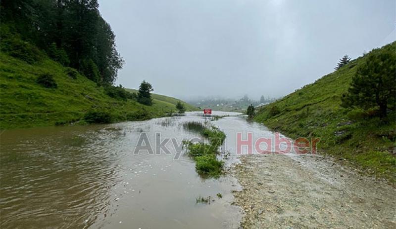 Sultanpınar Göleti doldu taştı