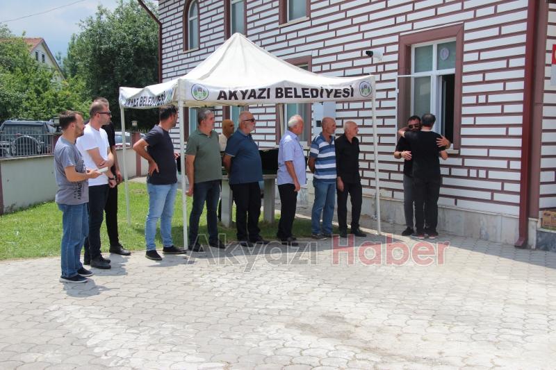 Akyazı'da cinayet kurbanı Sezgin Nur'a acı veda