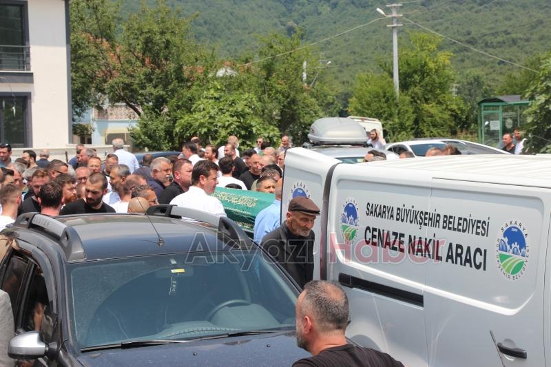 Akyazı'da cinayet kurbanı Sezgin Nur'a acı veda