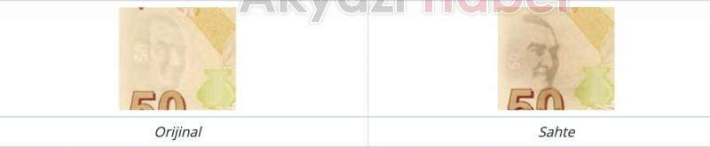 Sahte banknotların özellikleri