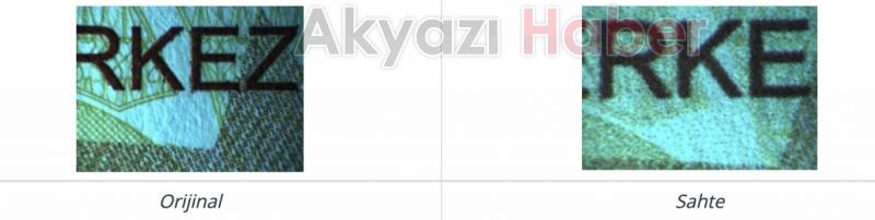 Sahte banknotların özellikleri