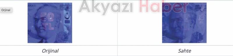 Sahte banknotların özellikleri