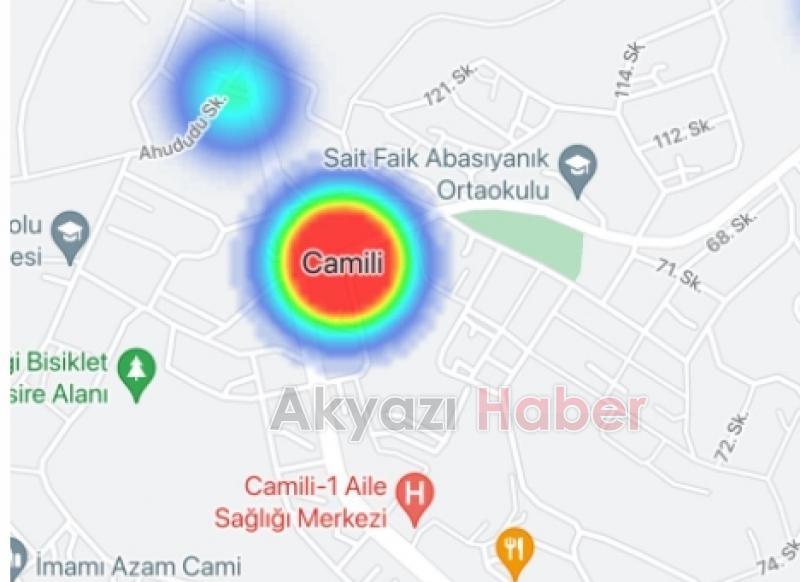 Sakarya'nın korona haritası kızarmaya başladı