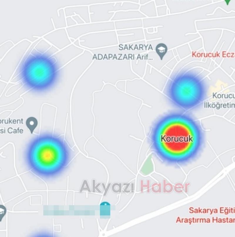 Sakarya'nın korona haritası kızarmaya başladı