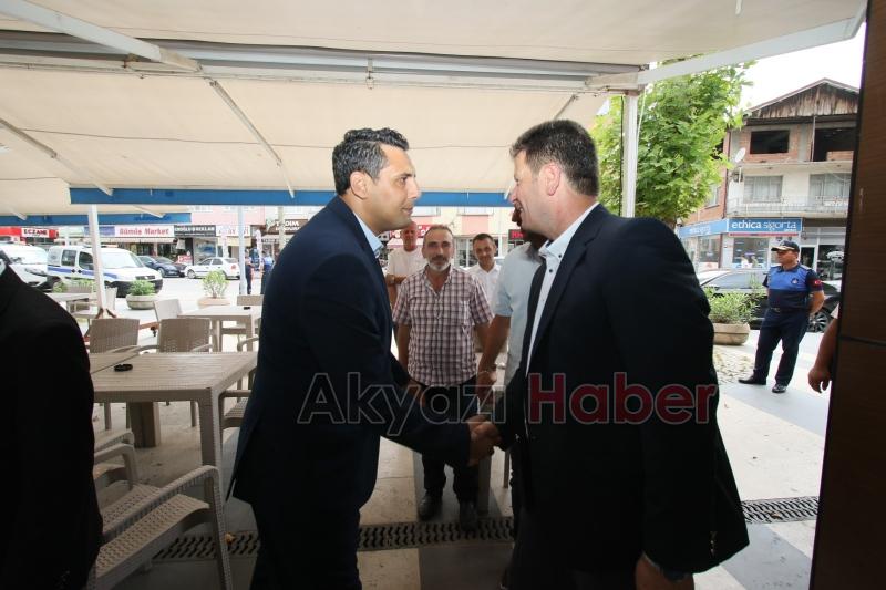 Akyazı'da protokol bayramlaştı