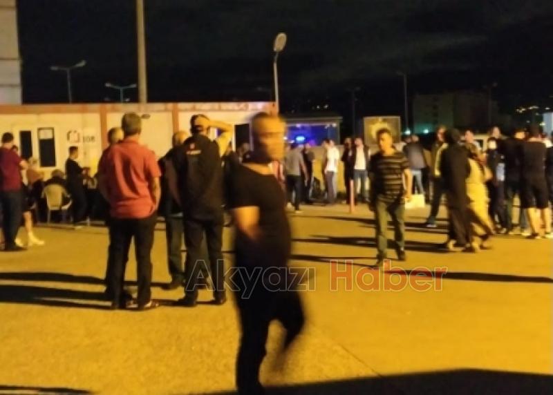 Cinayet sonrası hastaneye akın ettiler