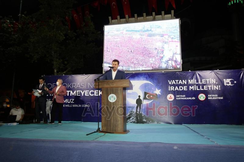 15 Temmuz destanı Akyazı’da kutlanacak