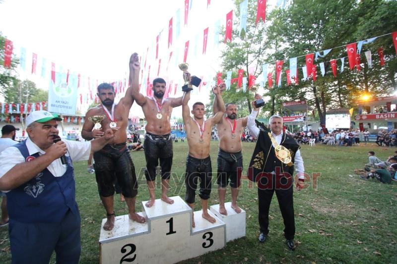 57. Akbalık Yağlı Güreşleri'ne ilgi büyüktü