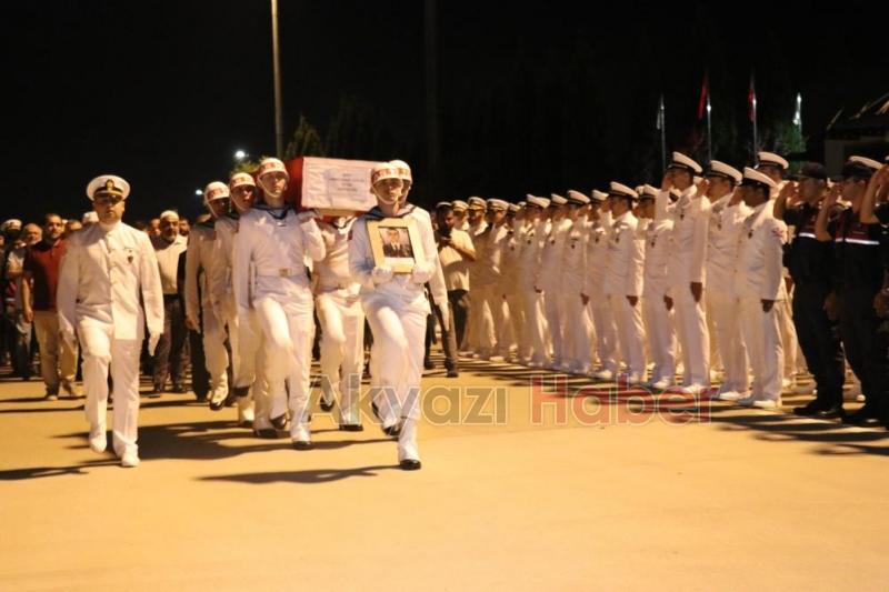 Şehit Ömer Faruk Civelek'in cenazesi Karasu'ya geldi