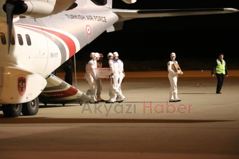 Şehit Ömer Faruk Civelek'in cenazesi Karasu'ya geldi