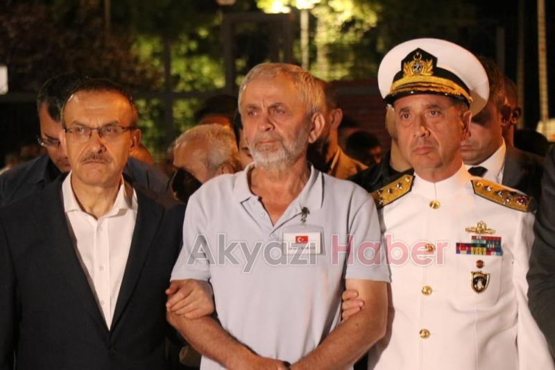 Şehit Ömer Faruk Civelek'in cenazesi Karasu'ya geldi