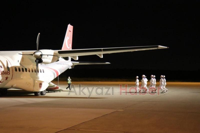 Şehit Ömer Faruk Civelek'in cenazesi Karasu'ya geldi