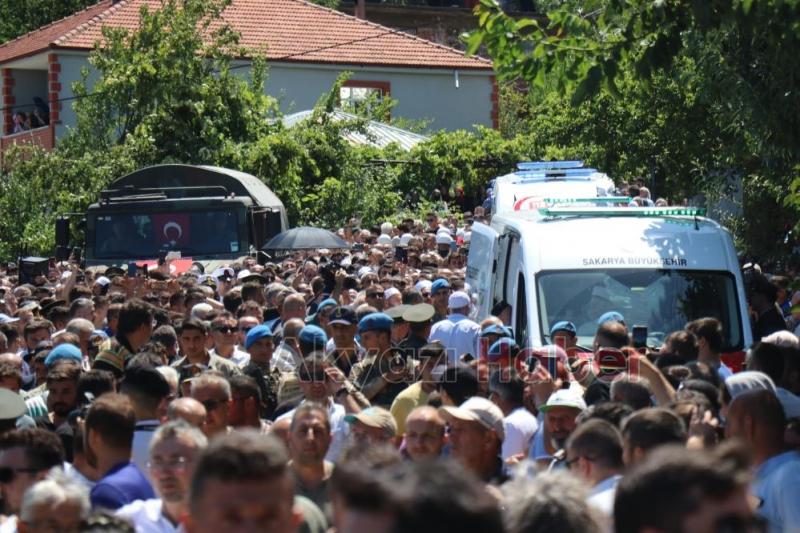 Şehit Teğmen Ömer Faruk Civelek'e son görev