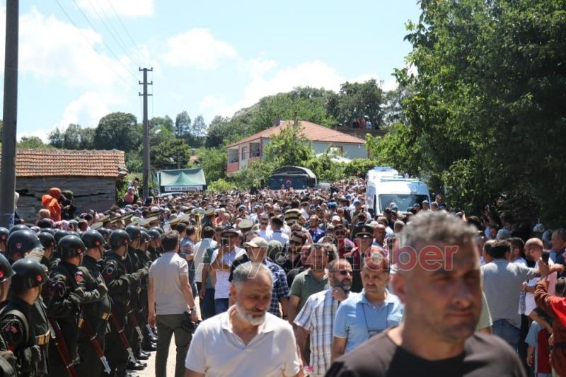 Şehit Teğmen Ömer Faruk Civelek'e son görev