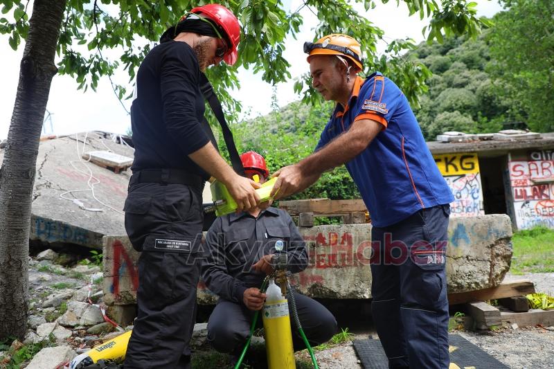 Büyükşehir’in timi afet ve acil durumlarda hayat kurtaracak