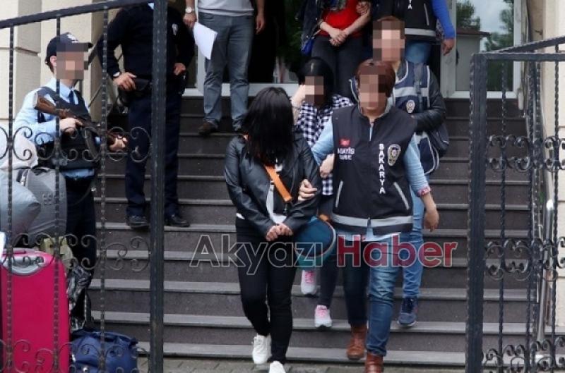 Sakarya'da fuhuş operasyonları: 19 kişiye işlem yapıldı