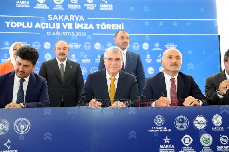 4,7 milyarlık yeni yatırımlar Sakarya’ya hayırlı olsun