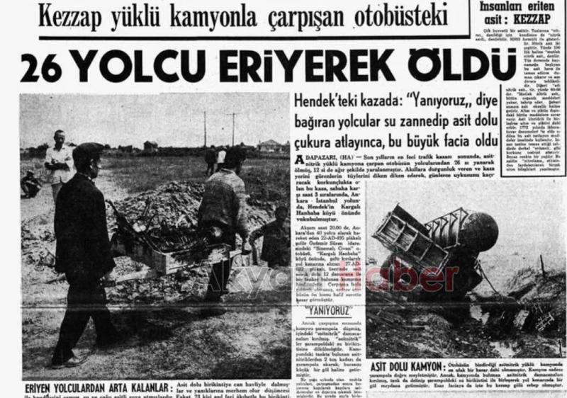 26 kişinin eriyerek öldüğü kazanın üzerinden 57 yıl geçti