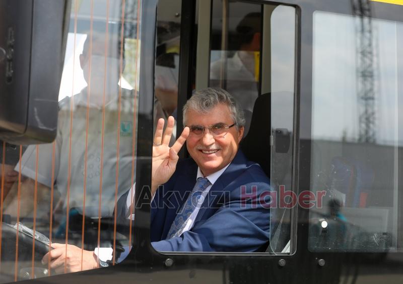 Büyükşehirin yeni 18 otobüsü sefere çıktı