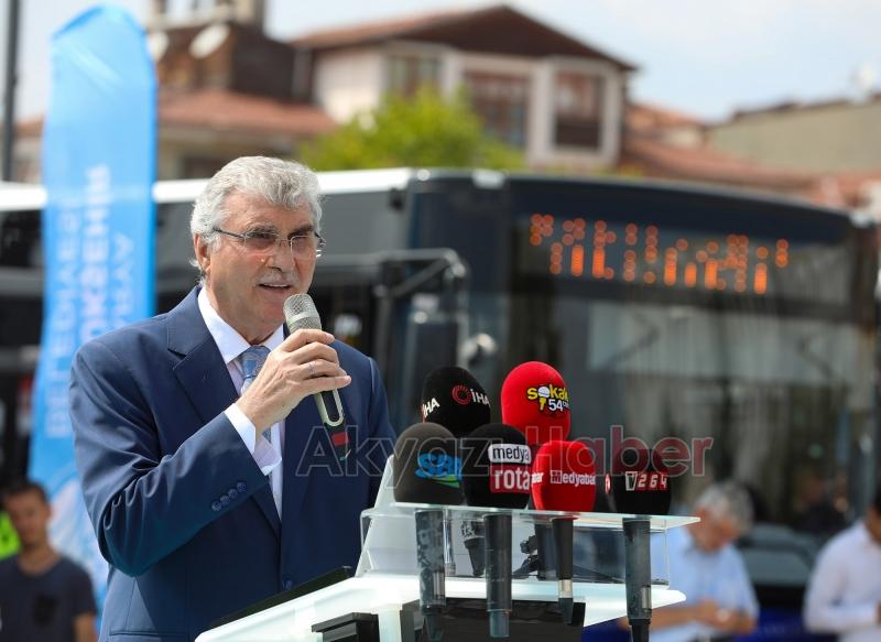 Büyükşehirin yeni 18 otobüsü sefere çıktı