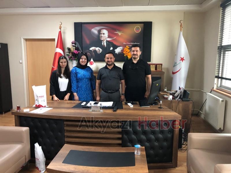 Akyazı Devlet Hastanesi Başhekimi Tepeçınar'a ziyaret