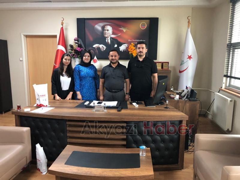 Akyazı Devlet Hastanesi Başhekimi Tepeçınar'a ziyaret