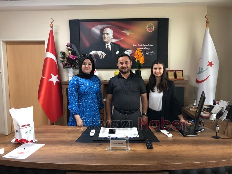 Akyazı Devlet Hastanesi Başhekimi Tepeçınar'a ziyaret