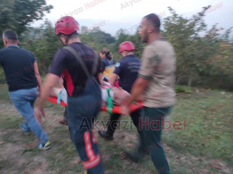 Traktör üzerinden geçti