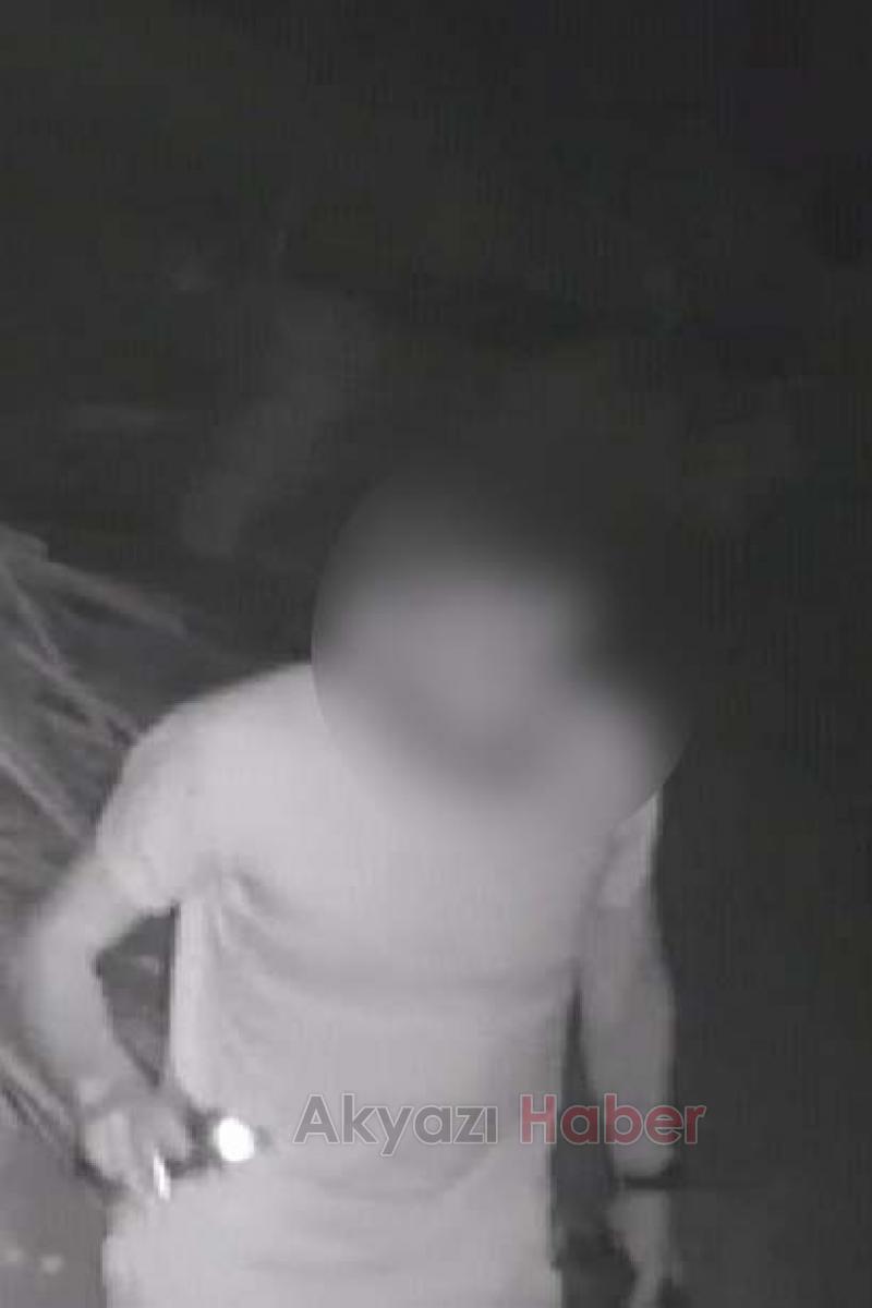 Atölye hırsızını kamera görüntüsü ele verdi