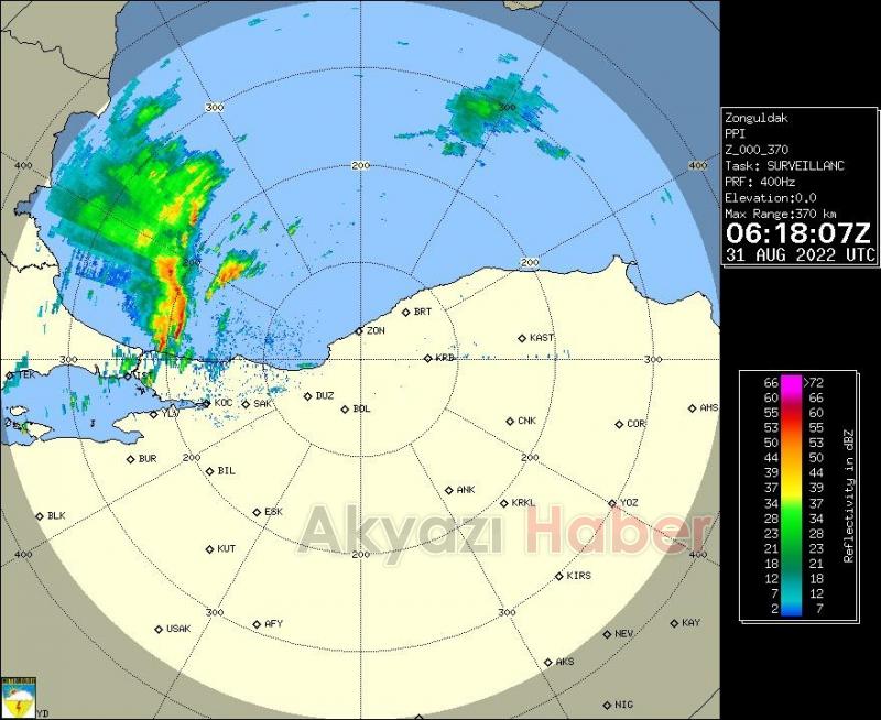 Sağanak yağışa dikkat: Kütleler geliyor