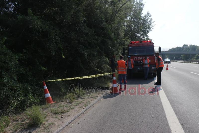 TEM'de kaza:1 ölü, 5 yaralı