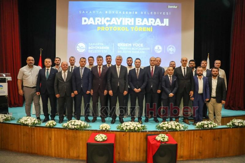 Darıçayırı Barajı projesi için imzalar atıldı