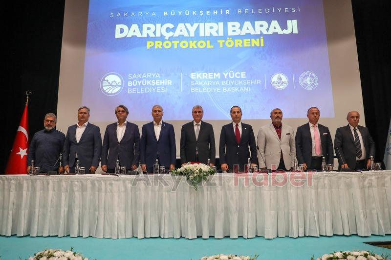 Darıçayırı Barajı projesi için imzalar atıldı