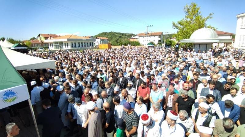 Şehit Kaymakamın babasına son görev