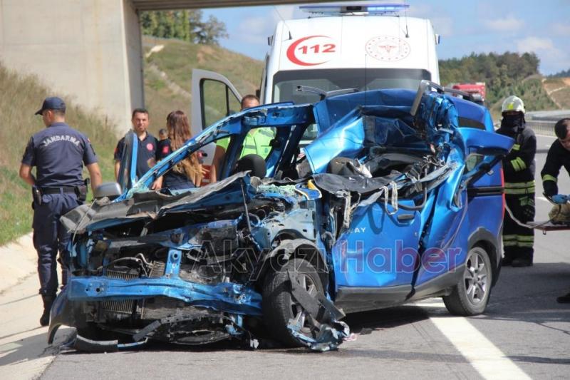 Feci kazada ölen iki kardeşe acı veda