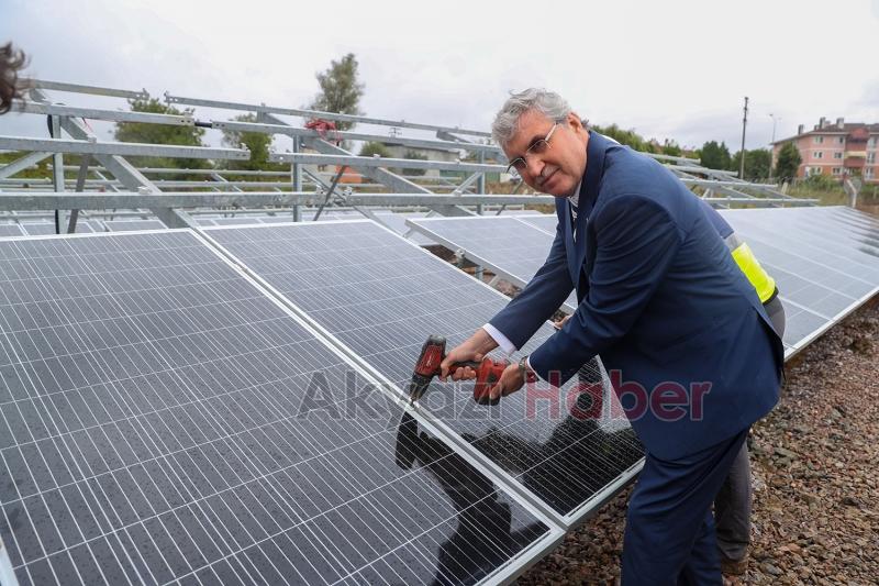 Başkan Yüce: Güneş enerjisi ile maliyetleri düşüreceğiz