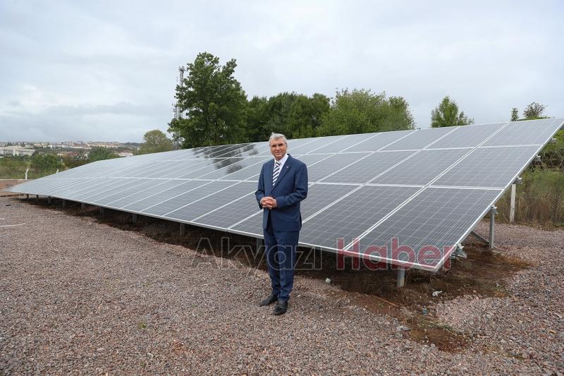 Başkan Yüce: Güneş enerjisi ile maliyetleri düşüreceğiz