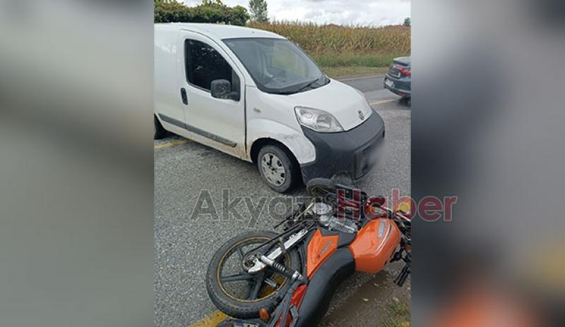 Akyazı’da kaza: 2 yaralı