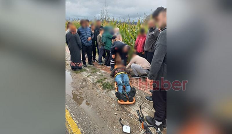 Akyazı’da kaza: 2 yaralı