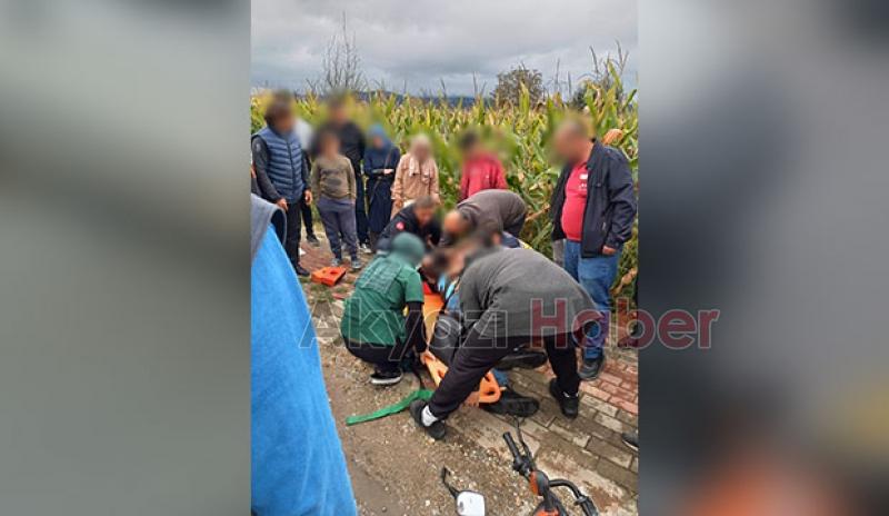 Akyazı’da kaza: 2 yaralı