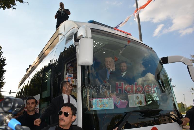 Cumhurbaşkanı Erdoğan Sakarya'da