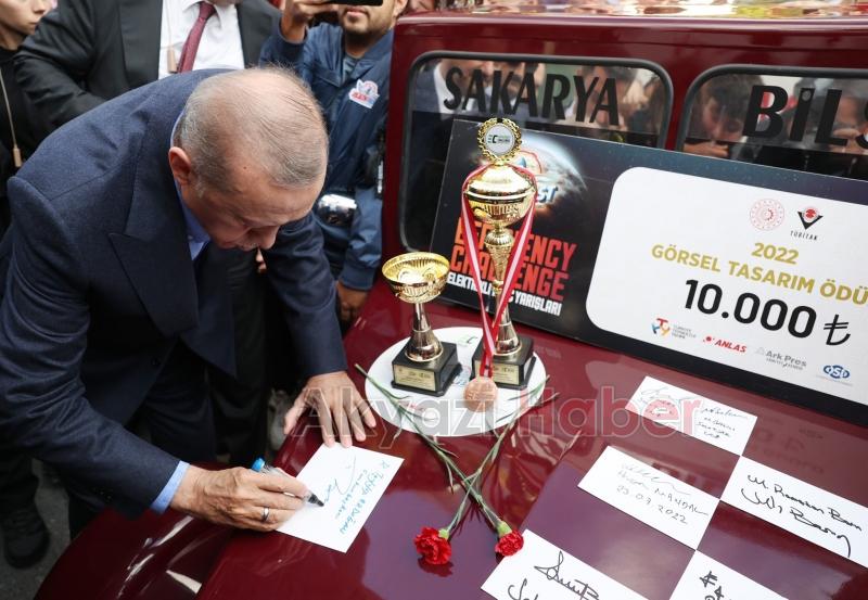 Cumhurbaşkanı Erdoğan Sakarya'da